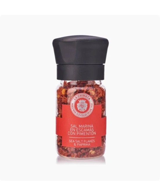 SAL ESCAMAS LA CHINATA CON PIMENTON  MOLINILLO 35 G