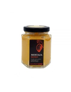 MOSTAZA GOURMET LEON CON MANGO FCO. 160ML