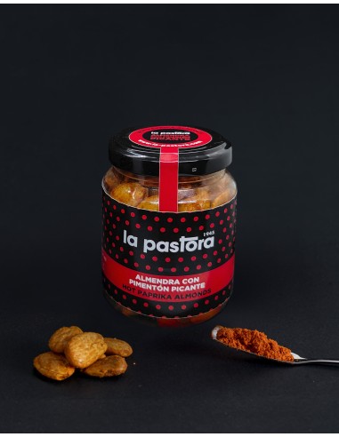 ALMENDRAS PIMENTON PICANTE LA PASTORA 125G