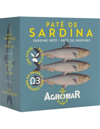 PATE SARDINA AGROMAR LATA 100 G