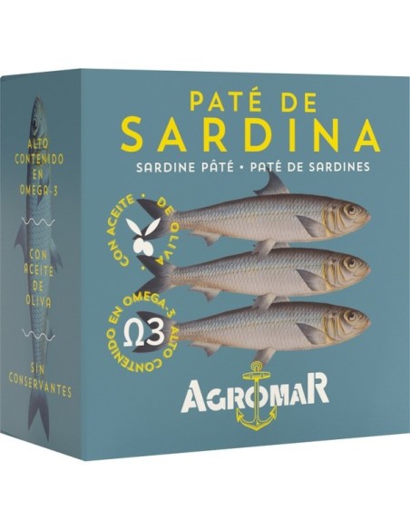 PATE SARDINA AGROMAR LATA 100 G