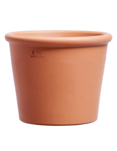 Maceta Cocio Cilindro 23CM de Terracota  Estilo Natural y Drenaje Óptimo | Endanea Garden

