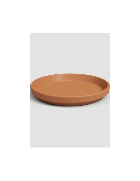 Plato Terracota 21CM  Drenaje y Protección para Macetas y Jardineras

