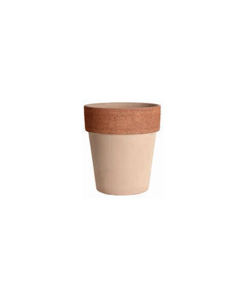 Maceta Alta Graffiatta 40CM Terra | Elegancia y Funcionalidad en Terracota

