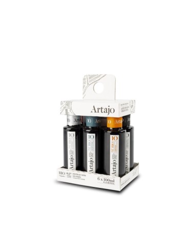 ACEITE OLIVA ARTAJO 10 V.E. BIO ESTUCHE 6X100 ML