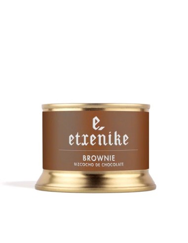 BROWNIE DE CHOCOLATE ETXENIKE LATA 130G