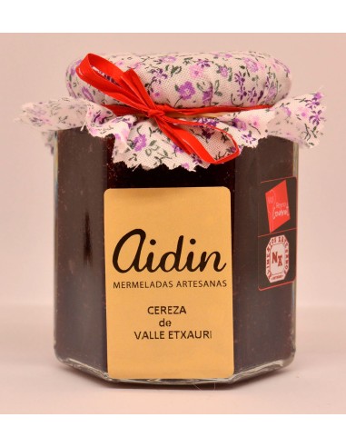 MERMELQADA AIDIN  CEREZA DE ETXAURI  200G
