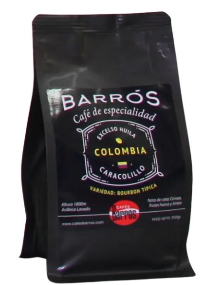 CAFE BARROS COLUMBIA  GRANO 250G