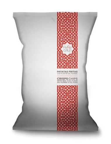 PATATA FRITA PEÑAGALLO GOURMET CON FLOR DE SAL Y AOVE 120G