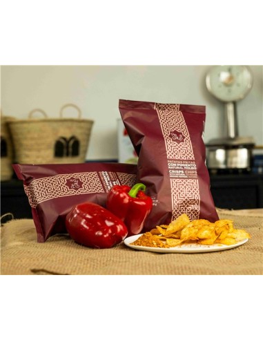 PATATA FRITA PEÑAGALLO GOURMET CON PIMIENTO ROJO MOLIDO 120G