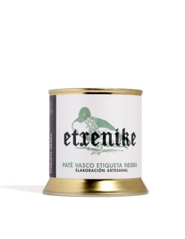 PATE VASCO ETXENIKE ET. NEGRA LATA 200 G