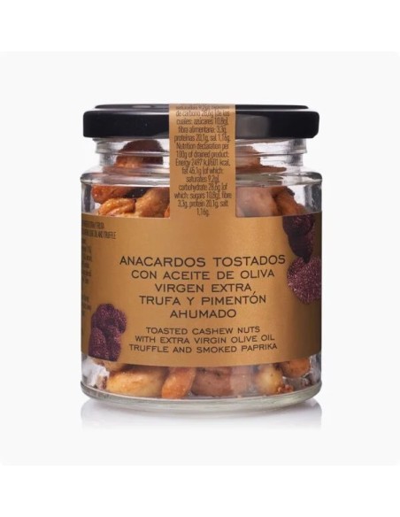 ANACARDOS LA CHINATA CON AOVE TRUFA Y PIMIENTOS FCO 110G