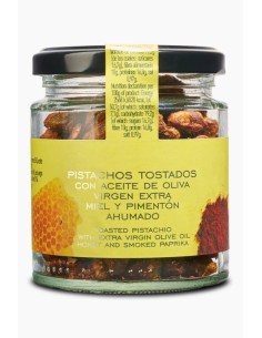 PISTACHOS LA CHINATA CON AOVE MIEL/PIMIENTON FCO 110G