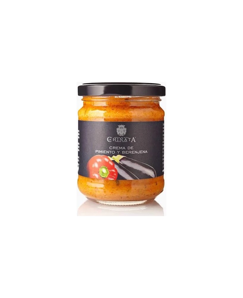 CREMA DE PIMIENTO Y BERENJENA LA CHINATA ECO 180G