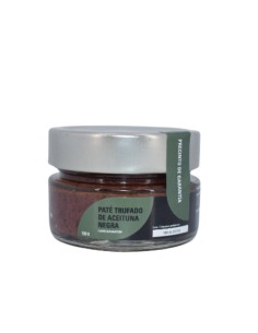 PATE TRUFADO DE ACEITUNA NEGRA FRUITS DE LA TERRA FCO. 120GR.