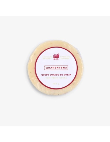 QUESO FDT LECHE DE OVEJA CRUDA CON TRUFA NEGRA 500 G