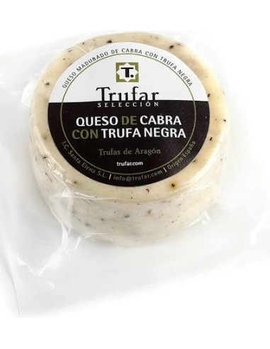 QUESO FDT LECHE CABRA PASTEURIZADA CON TRUFA NEGRA Y SETAS 500 G