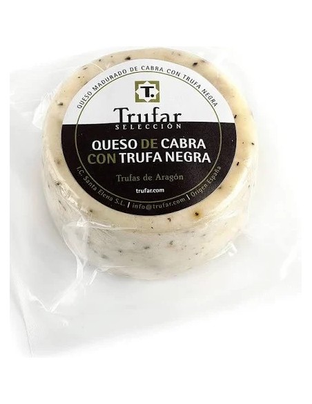 QUESO FDT LECHE CABRA PASTEURIZADA CON TRUFA NEGRA Y SETAS 500 G