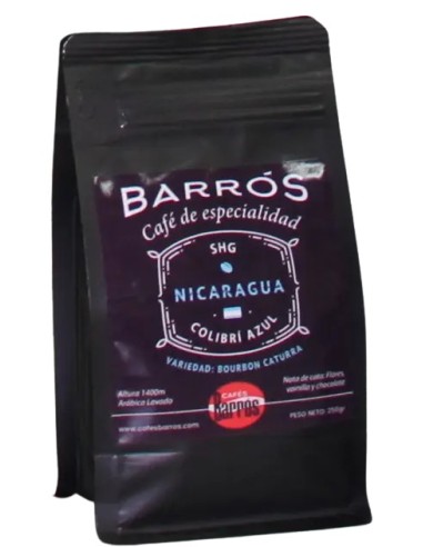 CAFE BARROS NICARAGUA MOLIDO 250G