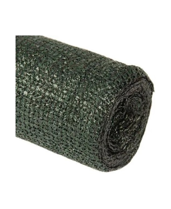 MALLA OCULTACION 160GR 1.5X10M  VERDE OSCURA