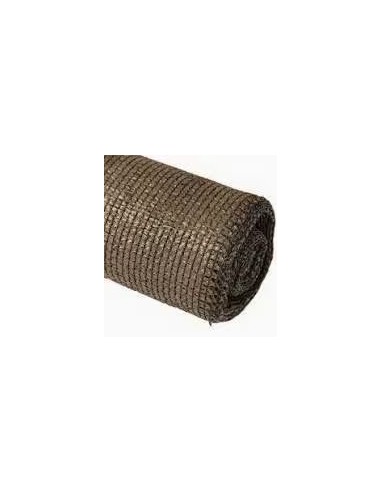 MALLA OCULTACION  160GR 1.5X5M(10M) MARRON