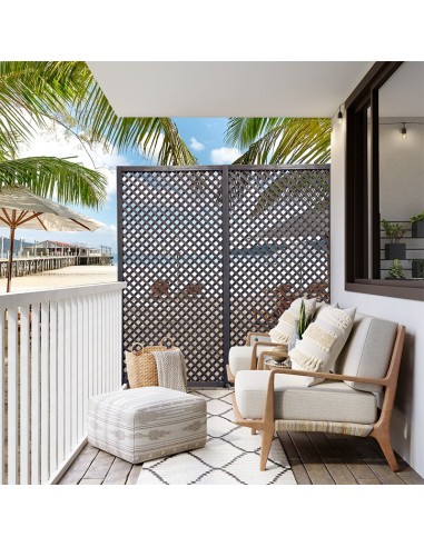 PANEL CELOSIA PRIVATE 180X90X2.2CM GRIS