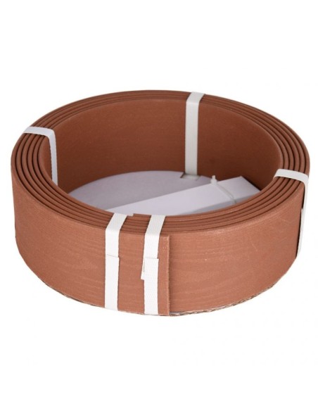 BORDURA PVC 15CMX9M MARRON