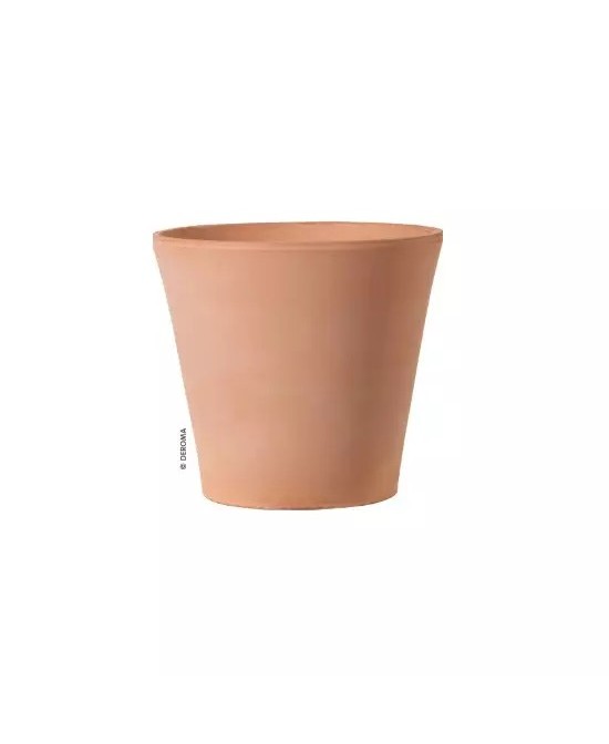 Vaso Cono 36 White Garden  Maceta y Jarrón Blanco Mate Elegante | Endanea Garden

