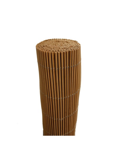 Mimbre Artificial 1.0x3M Marrón  Cerramiento Durable y Estético para Jardín y Terraza

