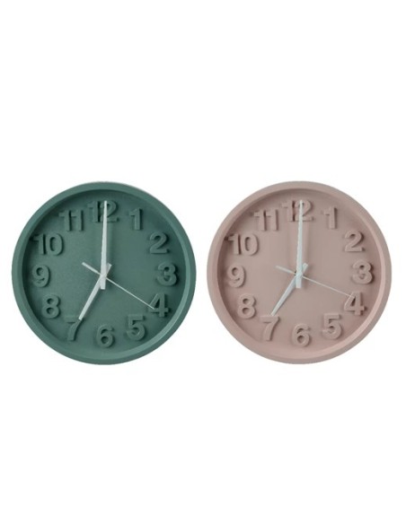 RELOJ REDONDO DE PLASTICO D30XH30CM