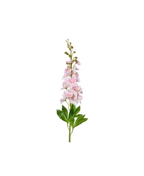 DELFINIO EN TALLO ARTIFICIAL ROSA D12XH86CM