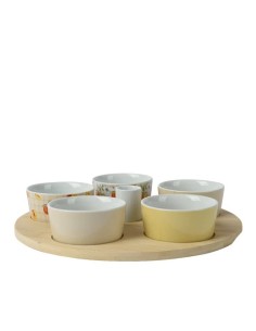 SET RECIPIENTES REDONDOS D25XH5.5CM