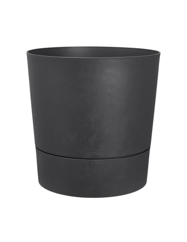 Maceta AC Redonda 43 cm Charcoal Grey - Elegante y Funcional para Plantas Grandes | Endanea Garden