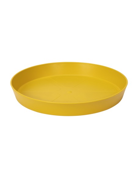 Plato Loft Redondo 17 cm Ocre | Endanea Garden

