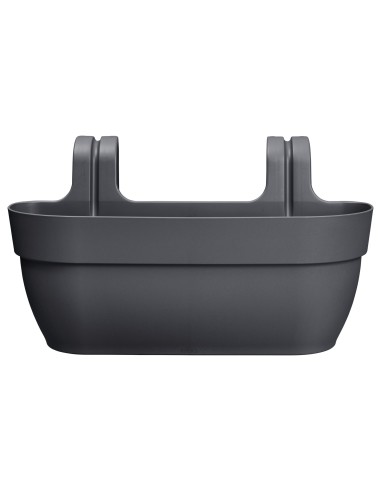 MACETA VIBIA CAMPANA EASY HANGER ANTRACITA | Maceta Colgante Moderna para Balcón y Terraza | Endanea Garden