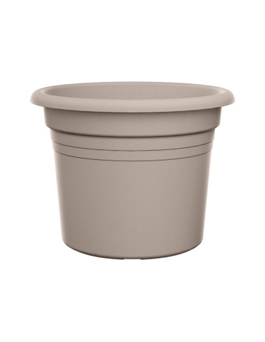 MACETA MED. CILINDRO 40CM TAUPE