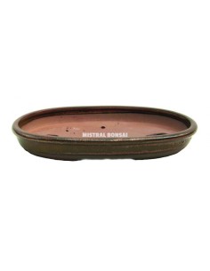 PLATO OVAL OXIDO 26X17.5X3.5CM MISTRAL