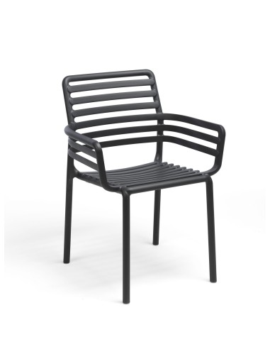 Sillón Doga Antracita  Diseño moderno y resistente para exterior

