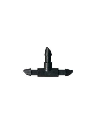 Conectores TÉ 4 mm para Riego por Goteo (10 uds) | Derivaciones Precisas | Endanea Garden

