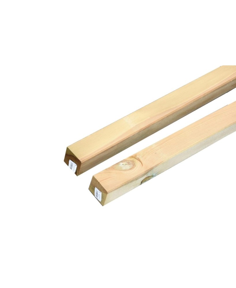 POSTE MADERA CON PUNTA 150X4CM
