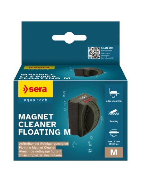 MAGNET CLEANER FLOATING L 10 MM GLASS