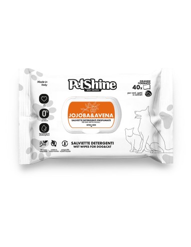 TOALLITA HIGIENIE PERRO/GATO JOJOGA Y AVENA 40UNDS