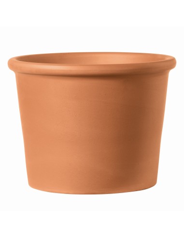 MACETA CILINDRO B ROJO 18CM