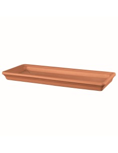 PLATO RECTANGULAR B ROJO 51CM