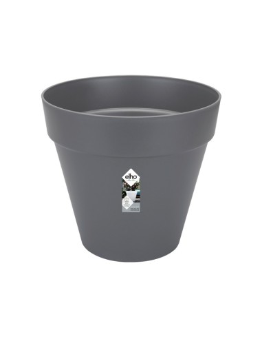 Maceta Loft Urban Redonda 30cm Antracita | Estilo Urbano y Funcional | Endanea Garden

