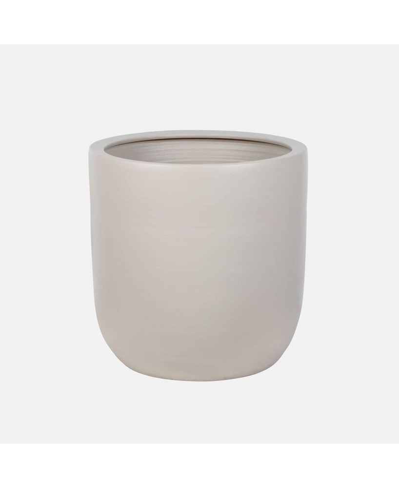 Maceta Xat Blanco 25x25x25 cm  Diseño Moderno y Duradero para Interior y Exterior

