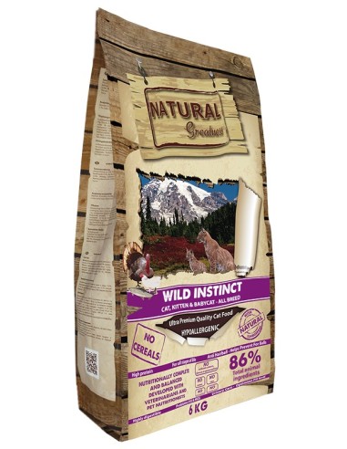 Cat Wild Instinct Baby & Kitten 600g | Pienso Premium para Gatitos y Madres Lactantes