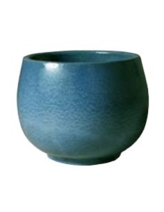 Bol Danang 27 Azul | Bol decorativo resistente para jardín e interior

