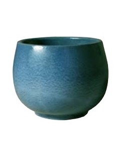 Bol Danang 37 Azul | Bol decorativo resistente para jardín e interior

