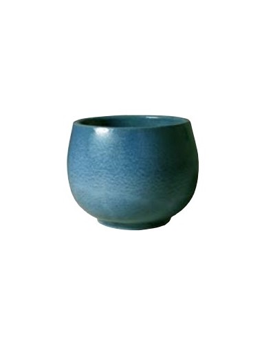 Bol Danang 37 Azul | Bol decorativo resistente para jardín e interior

